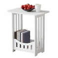 thumbnail image 1 of Side Table Night Stand, 2/3 Tier Narrow End Table with Display Shelf,Bookcase Single level, 1 of 9