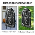 thumbnail image 5 of DUNCHATY 4-Pack Jumbo Tombstones 14x22in, Giant RIP Grave Markers, Spooky Cemetery Scene for Outdoor Halloween 2026 Display with Stakes, 5 of 8
