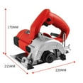 thumbnail image 4 of Electric Cutting Machine High Power Multifunctional Ceramic Tile Stone Metal Cutter Marble Machine Woodworking Chainsaw ,Durable Design, 4 of 7