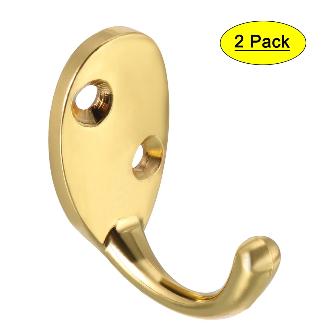 Durable Coat Hooks Wall Mounted Retro Hooks Utility Gold Hook for Coat