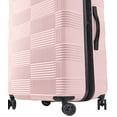 American Tourister NXT Checkered Hardside Carry On Spinner Suitcase