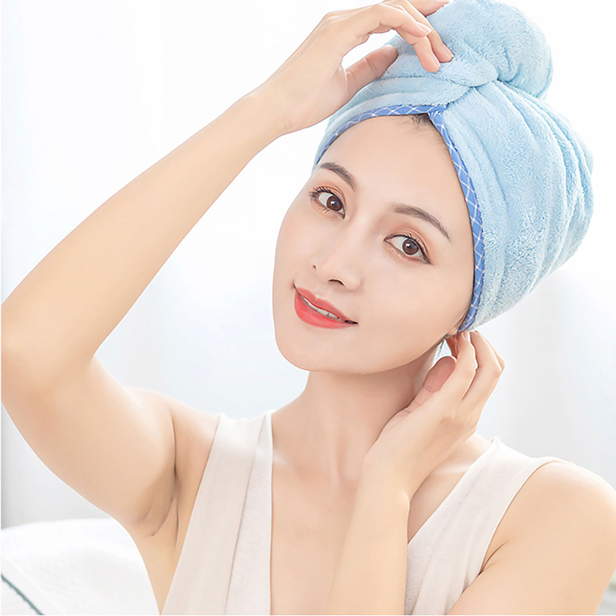 HAWEE Hair Towel Wrap, Microfiber Quick Drying Hair Towels, Super