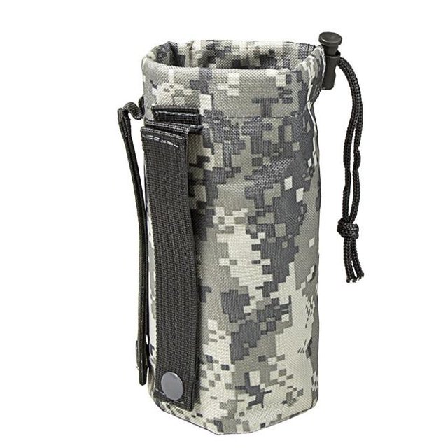Molle Water Bottle Pouch, Digital Camouflage