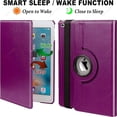 thumbnail image 2 of Case For iPad Air 2 Air 1 Cover 5th 6th 7 8 9 10.2 Funda iPad 9.7 2018 2017 Tablet Cases 360 Degree Rotating Leather Smart Coque ROSE RED iPad Pro 9.7 2016, 2 of 6
