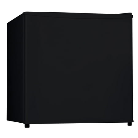 Midea 1.6 Cubic Ft, Compact Refrigerator with Reversible Door and Recessed Handle, Black - Image 1