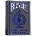 thumbnail image 1 of Playing Cards: Metalluxe Blue Foil Back Cobalt, 1 of 4