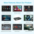 thumbnail image 3 of AUTOABC Wireless CarPlay For BMW NBT 5 Series F10 F11 F07 GT 2013-2017 with Android Mirror Link AirPlay Carplay Support Touch, 3 of 8