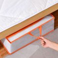 thumbnail image 3 of Clear Storage Organizer Bags, Sweater Storage Bags with Zipper, Foldable Plastic  Storage Bags for Clothes, Blankets. Waterproof, Transparent,, 3 of 8