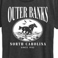 thumbnail image 3 of Instant Message - Outer Banks Running Horse - Women's Short Sleeve Graphic T-Shirt, 3 of 6