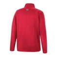 thumbnail image 3 of Men's Colosseum Red Wisconsin Badgers Rebound Quarter-Snap Jacket, 3 of 3