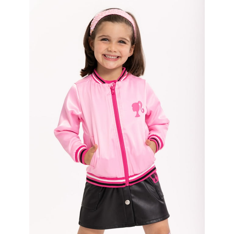 Girls satin bomber jacket outlet