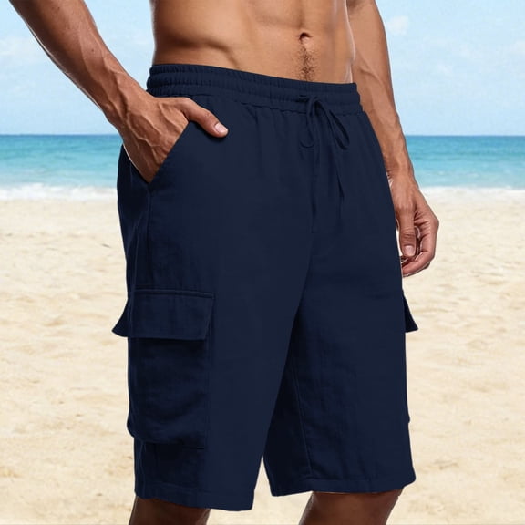 Men's Swim Trunks Quick Dry Board Shorts with Pockets Swimsuit Swimwear for Men - No Mesh Liner