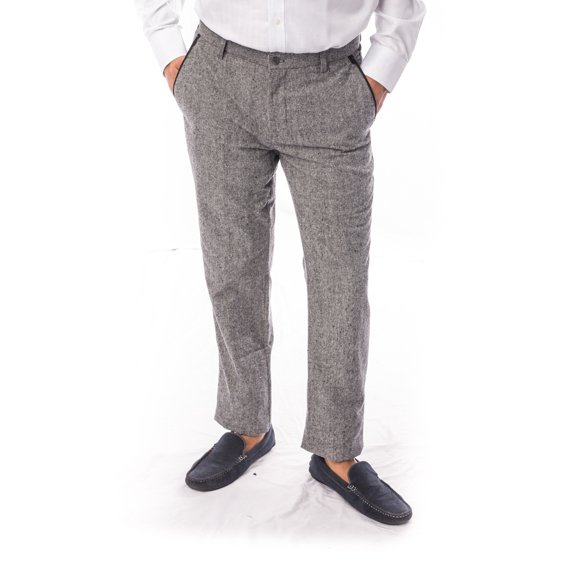 Elie Balleh Black Fancy Men Dress Pants Slacks