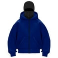thumbnail image 4 of ATOGUTA Boys Jackets Kids Lightweight Fall Winter Coat Outerwear with Pockets Size 4T-15, Blue, 4 of 5