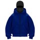thumbnail image 5 of Chaqueta deportiva de invierno de color liso para niños, de manga larga, con capucha, informal, con cremallera y bolsillos, de poliéster, 5 of 5