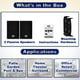 thumbnail image 4 of Bocinas de Interior y Exterior Acoustic Audio AA351B Negro Juego de 2, 4 of 7