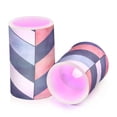 thumbnail image 7 of Yayeee Flameless Candles with Remote Flickering Battery Operated Multi Color Changing, Blue Geometric, 7 of 7