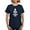 Navy, variant on - Keep Calm And Rescue On Animal Rescue T Shirt - Women's Traditional Fit Dark T-Shirt