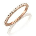 thumbnail image 4 of Pompeii 1/2Ct Diamond Eternity Ring Available in 14K White Gold (G/H,I1), 4 of 4