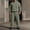Green, variant on HonestMatter Men's 2 Piece Tracksuit, Hoodie and Sweatpants Set, Fleece Lounge Wear for Jogging Street Style, Black, Size L