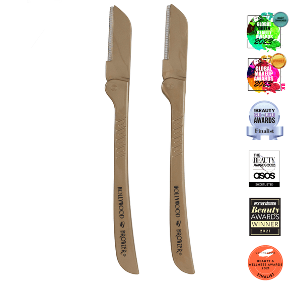 DUO HOLLYWOOD BROWZER® DERMAPLANER Gold