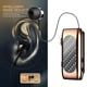 thumbnail image 3 of Auriculares de solapa Bluetooth 5.2 con cancelación de ruido manos libres para correr y gimnasio, color dorado Oro, 3 of 9