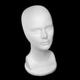 thumbnail image 4 of tamizeot Mannequin Head Female Model Props Cosmetic Bubble Display Rack Professional Holder Multifunctional Styrofoam Shelf Male 1Set, 4 of 6