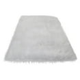 thumbnail image 2 of 4' x 6' White Sheepskin Washable Area Rug, 2 of 5