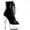 Black/Clear, variant on Women's Pleaser Adore 1021