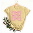 thumbnail image 4 of Easter T Shirt for Women Crew Neck Short Sleeve Happy Easter Bunny Spring Hunt Eggs Rabbit Coquette Bow Carrot Cute Pullover T-Shirt, 4 of 4