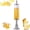 Silver, variant on 3L Drink Tower Beer Tower Beverage Dispenser with Built-In Ice Column & Colorful LED Lights, Clear Drink Dispenser Keeps Beverages Ice Cold,Great for Home Bar Party Game Day