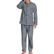 Hanes Men's Woven Pj Set