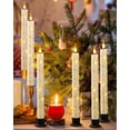 thumbnail image 4 of Velas de ventana sin llama de Lamp Da by, 6 x 24 cm, con mando a distancia, 4 of 7