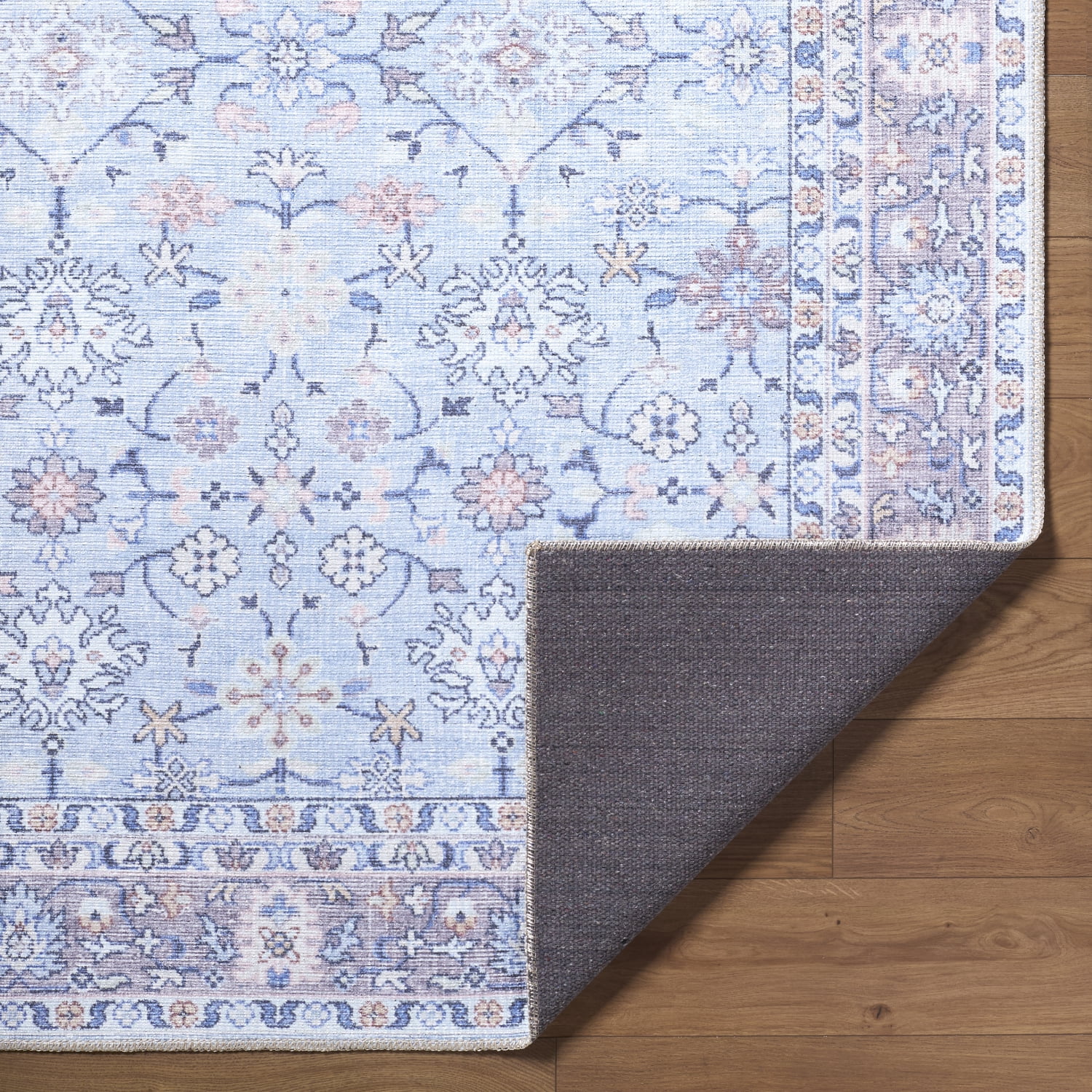 My Texas House Back to Campus Nova 7'10" x 10' Washable Area Rug