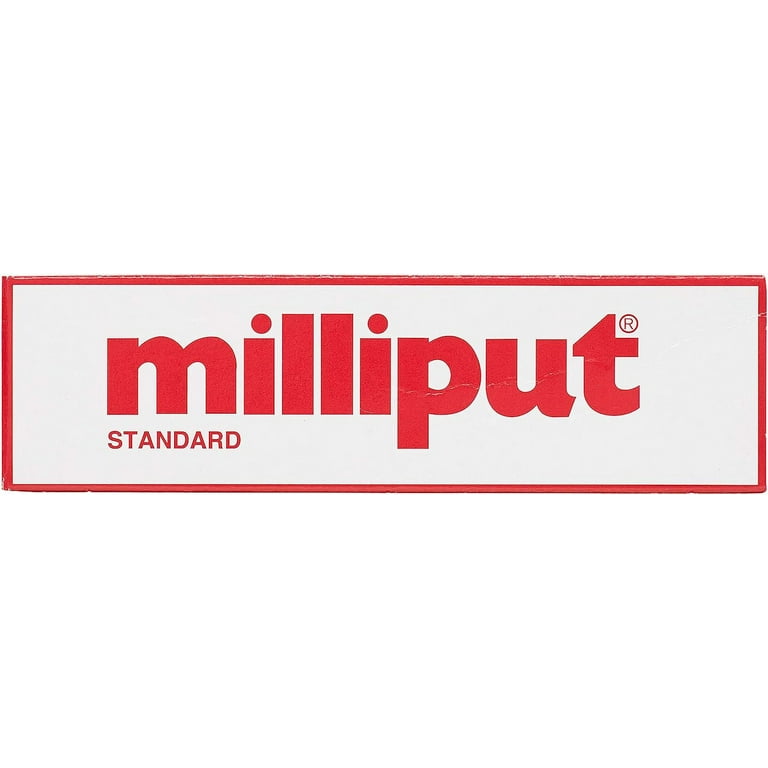 Milliput Standard 2-Part Self Hardening Putty, Yellow/Grey 