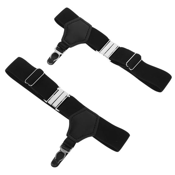 STOBOK 1 Pair of Mens Suspenders for Formal Wear with Adjustable Black Color