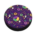 thumbnail image 2 of Kdxio Spare Tire Cover for RV Trailer, Waterproof Wheel Cover,Camper Spare Tire Cover Fit for Rv SUV Truck Travel Trailer 15 inch-Mardi Gras and Donuts, 2 of 8