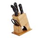 thumbnail image 5 of Wood Knife Block Bamboo Shelving Versatile Kitchen Ventilation Knife Holder Kitchen Knife Rac P20250110747, 5 of 5