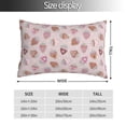 thumbnail image 2 of Kdxio Cotton Pillow Cases 16"x24" Pillowcases,Soft and Breathable Bedroom Pillow Cases-Strawberry Cake, 2 of 8