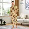 thumbnail image 3 of joogoo Daisy Brown Capybara Unisex Adults Onesies Pajamas Jumpsuits L, 3 of 7