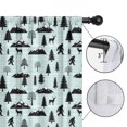 thumbnail image 4 of Blackout Kids Curtains,Bigfoot and Mountain Blue Pattern Children's Insulated Curtains Set Of 2,Bedroom Essentials,Toddler Room Decor 42"x63", 4 of 5