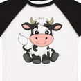 thumbnail image 4 of Inktastic Cute Black and White Holstein Cow Boys or Girls Toddler T-Shirt, 4 of 5