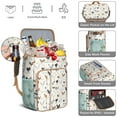 thumbnail image 4 of Retro Chicken and Hen Cartoon Backpack Cooler, Rustic Farm Design Insulated Cooler Bag, Leakproof Waterproof Lunch Backpack for Outdoor Lovers and Trips, 4 of 6
