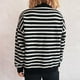 thumbnail image 4 of Ailaofu Women's Sweater-Hampstead Narrow Stripe, 4 of 5