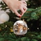 thumbnail image 4 of Adorno de muñeco de nieve | Colgante de bola de cristal acrílico con diseño de copo de nieve para decoración de árbol de Navidad, decoración colgante para el hogar, la oficina o el coche, 4 of 6
