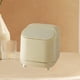 thumbnail image 5 of Cubo de basura pequeño de escritorio con tapa para baño, 5 of 10