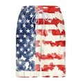 thumbnail image 3 of Yaoyar American Flag Swim Trunks Men Compression Liner Board Shorts Quick Dry Beach Shorts for Swimming Pool, 3 of 5