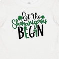 thumbnail image 4 of Inktastic St. Patrick's Day Let the Shenanigans Begin Boys or Girls Baby T-Shirt, 4 of 5