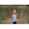 thumbnail image 6 of 7 ate 9 Apparel Kids Hello Spring Pink Raglan, 6 of 6