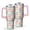 Colorful Funny Dachshund, variant on OBREWU Corgi Dog and Flower Florals Tumbler with Handle and Lid,Corgi Dog and Flower Florals 40oz Double Wall Vacuum Insulated Tumbler,Cups Gift for Women and Men